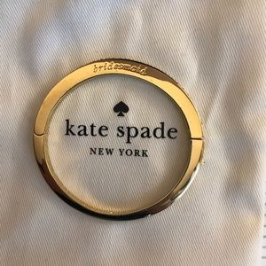 Kate Spade Gold Pave Bridesmaid Bangle Bracelet